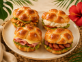 Mini sandwichs tressés Beurre et de Bonheur
