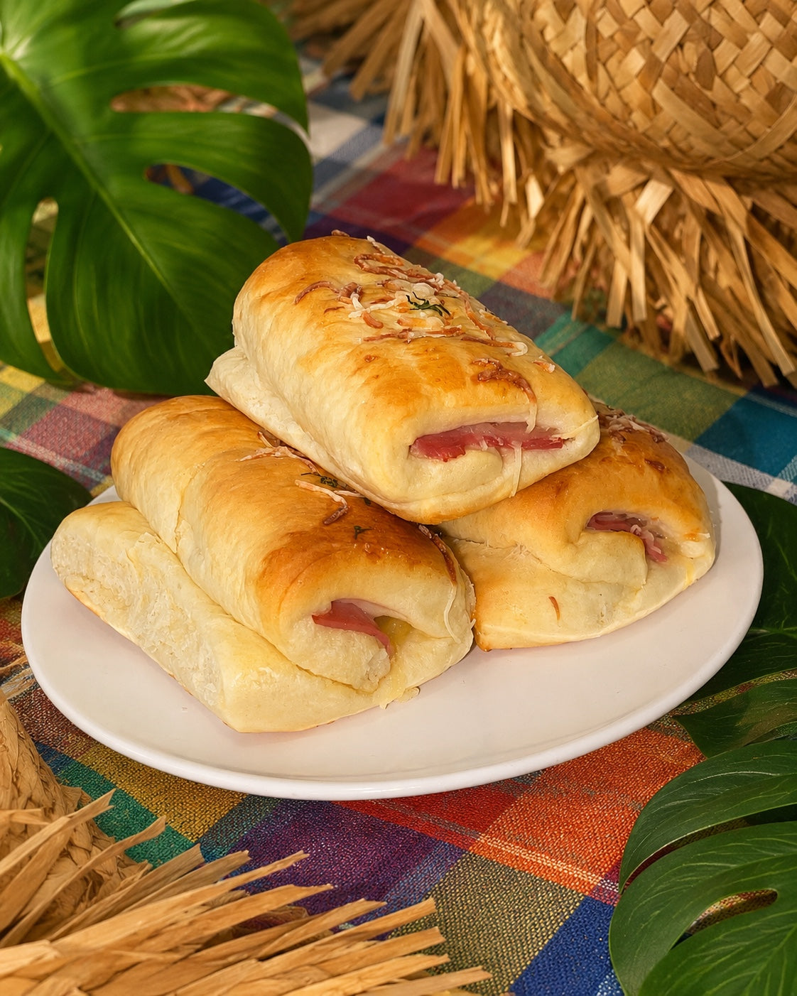 Briochés jambon de dinde fromage Beurre et de Bonheur