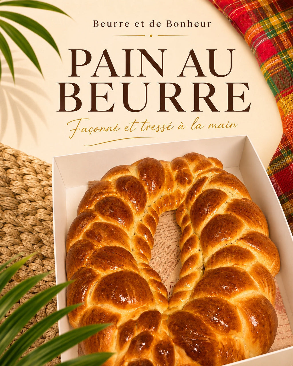 Pain au beurre Beurre et de Bonheur